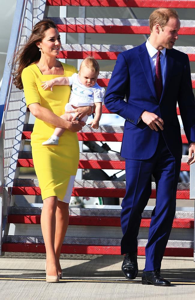 The Duke and Duchess of Cambridge know how to travel in style. Picture: Adam Taylor