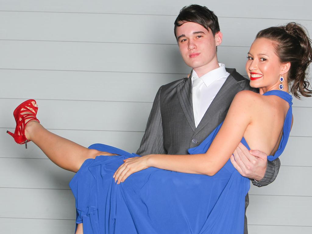 Joseph Shanahan and Chloe Moo at the 2011 Kormilda College formal. Picture: SHANE EECEN / NT NEWS