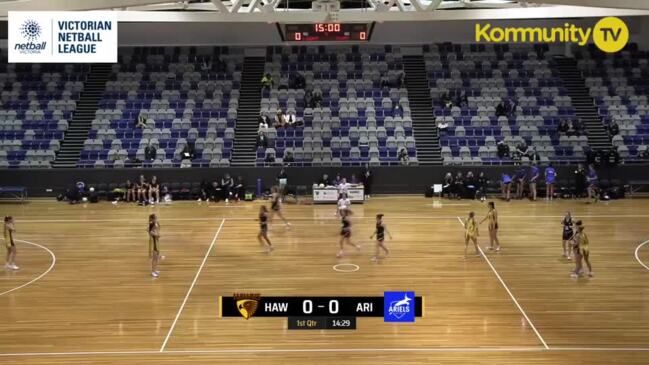 Replay: Victorian Netball League Round 7 - Hawks Netball v Ariels (Championship)