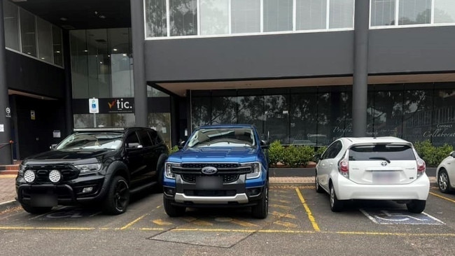 Many drivers have taken to social media to call out those who park in the bays. Picture: Facebook@Australian Disability Parking Wall of Shame