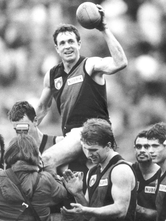 Terry Daniher is among a number of Essendon players who can lay claim to street in Berwick.