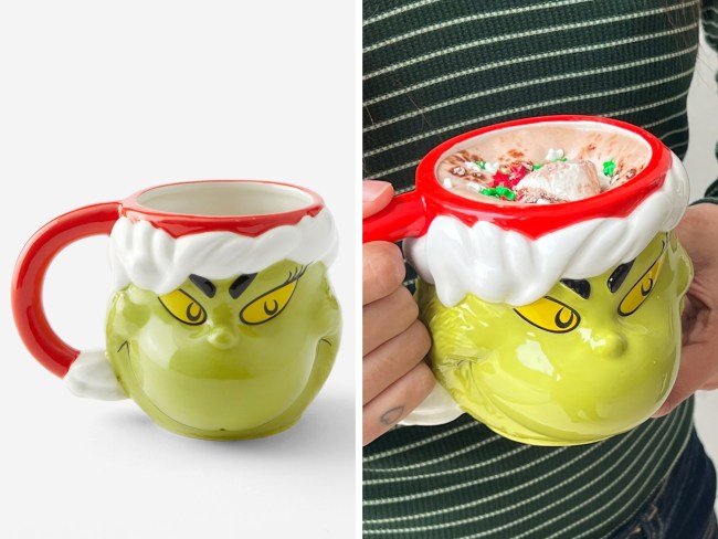 Grinch Novelty Christmas Mug