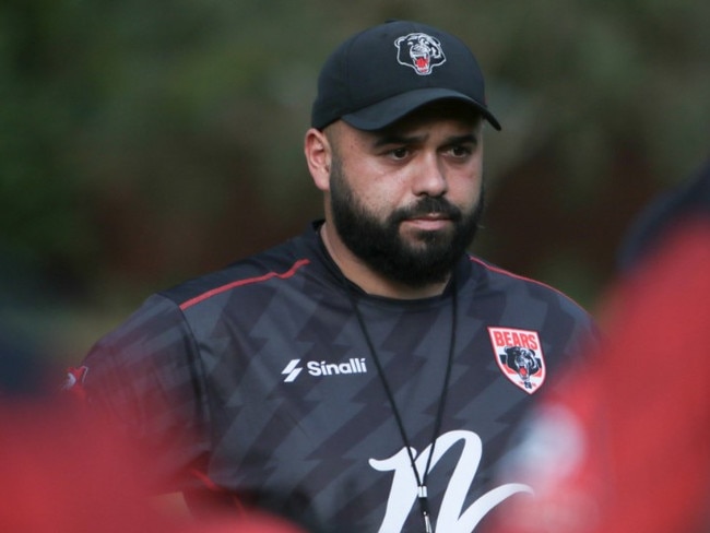 North Sydney Bears assistant coach Andy Alashooty. Picture: North Sydney Bears