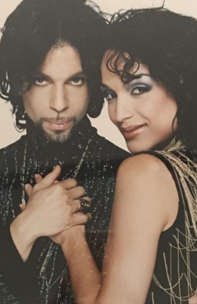 Prince hooked up with his backup dancer, Mayte Garcia. Garcia was 22 and Prince was 37 when they got married on Valentine’s Day 1996. They divorced three years later. Picture: Instagram