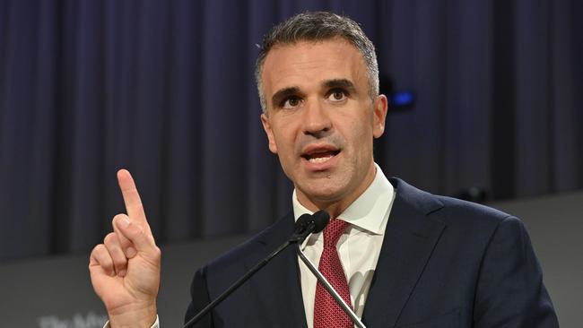 Opposition leader Peter Malinauskas has finally revealed his party’s costings – two days out from the election. Picture: Keryn Stevens