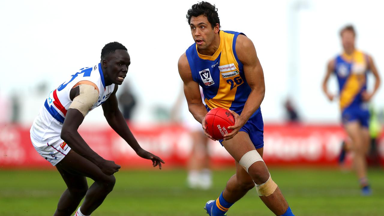 Jaylon Thorpe continues to impress at Williamstown. Picture: Getty Images