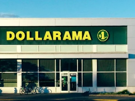 Dollarama owns more than 1600 shops in Canada. Picture: Dollarama
