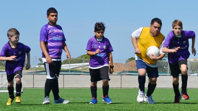 Randwick City Football Club's Purple Hearts. Picture: supplied.