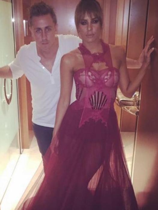 Bo Philips and sister Lauren ahead of last night’s Logies. Picture: Instagram