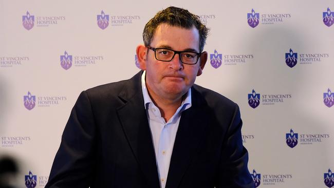 The investigation found no evidence of Daniel Andrews designing, propagating, or facilitating the red shirts scheme. Picture: Luis Enrique Ascui