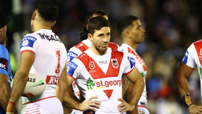 Ben Hunt, Dejection. Picture: NRL Photos