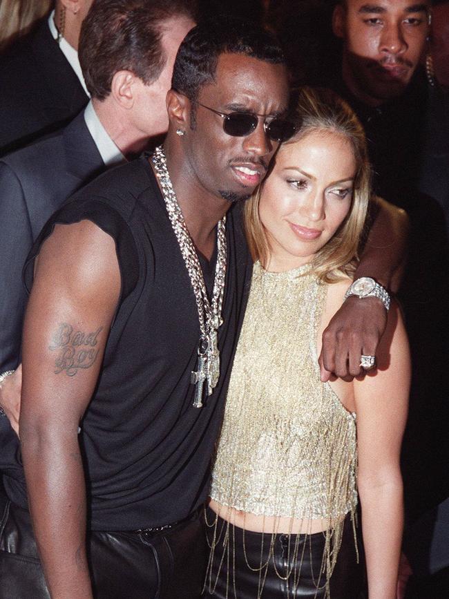 Lopez dated Diddy for two years from 1999 to 2001. Picture: Henny/Ray/ABRAMS