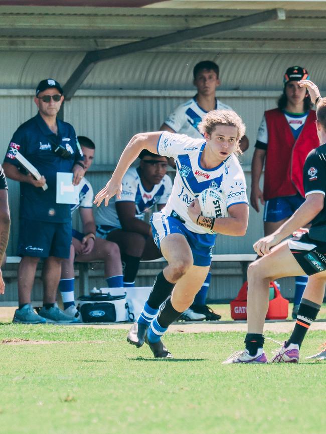 Canterbury Bulldogs NSW Cup and Jersey Flegg winger Jordi Mazzone. Picture: Kundai Chawira