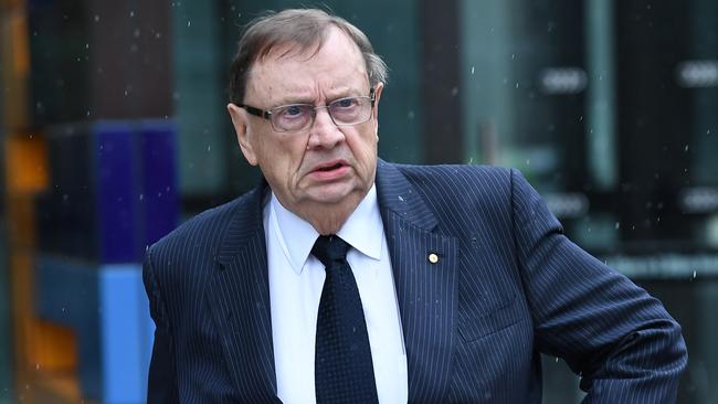 It has been alleged that a later investigation by a law firm into Harold Mitchell (pictured) having ­potential conflicts of interest ­regarding his relationship with Seven was a ‘sham’. Picture AAP