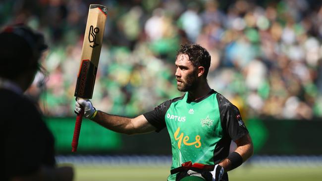 Glenn Maxwell was the star of the show with the bat, ball and in the field.. Picture: Getty