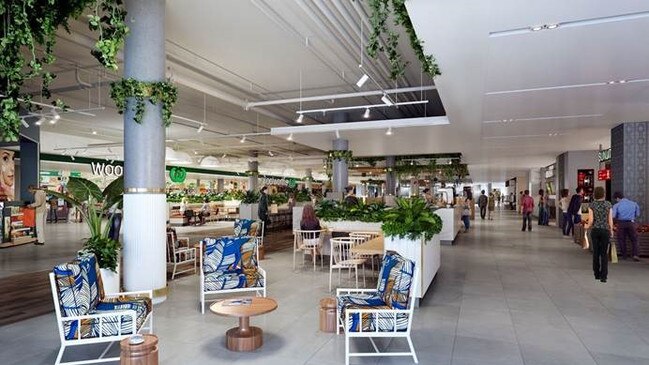 Indooroopilly Shopping Centre’s fresh food precinct will receive an upgrade.