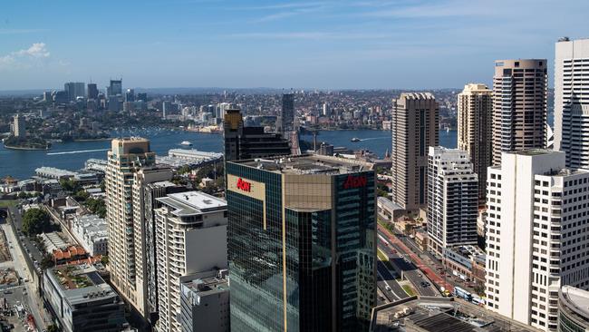 Cities need to be developed with an eye on the future, not the past. Imagine if George St was still only two-storeys high, as originally planned. Picture: Julian Andrews