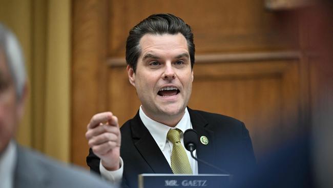 Matt Gaetz is practically giddy at the prospect of a shutdown. Picture: AFP