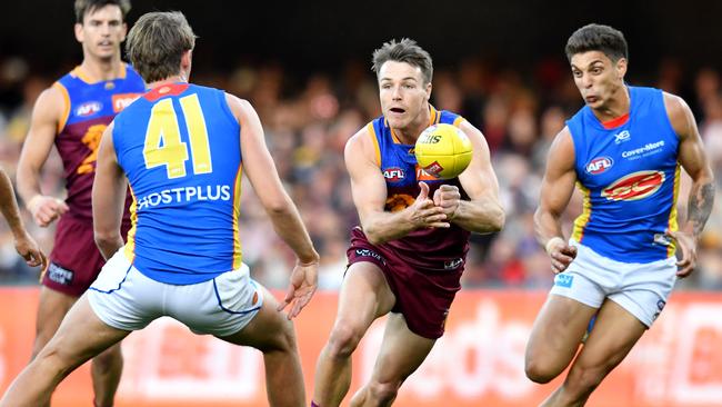 Lincoln McCarthy has buried his injury demons since arriving at Brisbane.