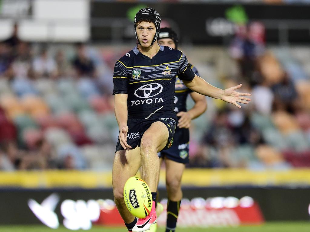 Kalyn Ponga in the Cowboys Holden Cup side. Picture: Wesley Monts