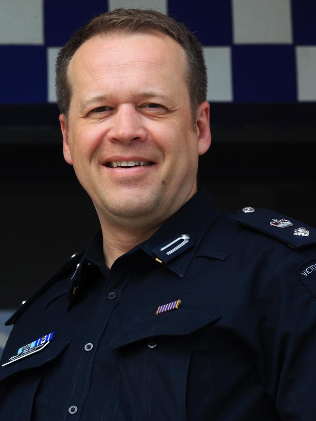 Victoria Police Assistant Commissioner of Intelligence and Covert Support Neil Paterson.
