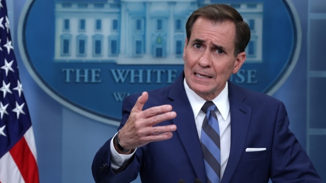 White House spokesperson John Kirby said China's retaliation is an "overreaction". Picture: Getty Images