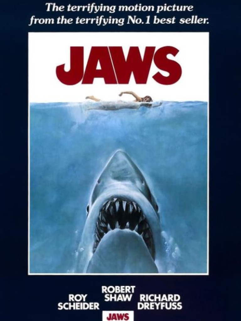 The movie <i>Jaws (</i>1975) caused many people to stay out of the ocean for a long time. Picture: Universal Pictures