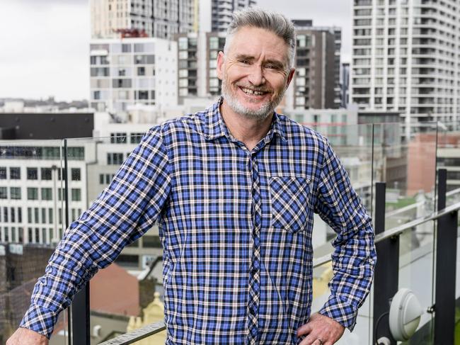 “It’s enabled me to shar my love of laughter,” says Dave Hughes.