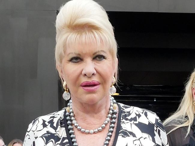 Ivana Trump has big dreams now that her ex-husband is president-elect. Picture: GoldStar Media/Splash News