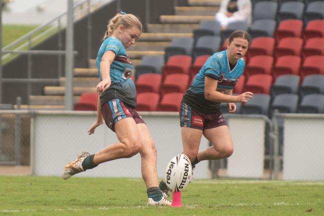 Mackay Cutters vs Townsville Blackhawks Harvey Norman U17's Saturday 22 February 2025 Picture:Michaela Harlow