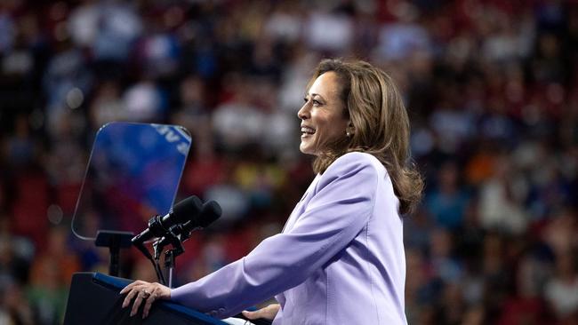 Kamala Harris has given Democrats fresh hope that Trump can be defeated in November. Picture: Ronda Churchill/AFP