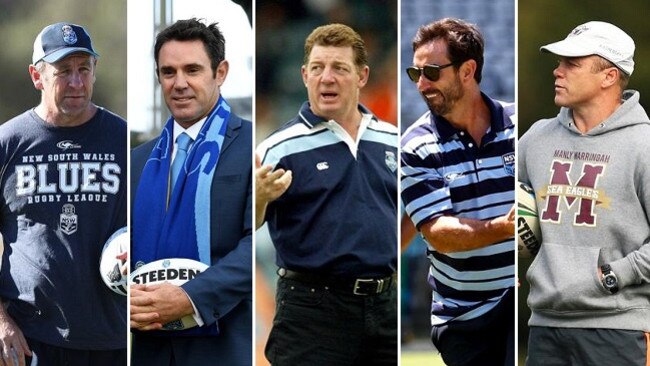 Possible Blues coaches for tge 2018 State of Origin series.