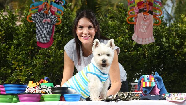 Rosalie Sulfaro is opening the city's first regular quarterly dog markets, where they sell everything for your pet pooch from local stall holders. Picture Glenn Hampson