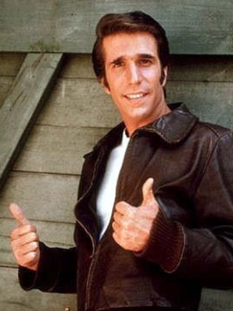 The Fonz is making yet another contribution to popular culture. Picture: Supplied