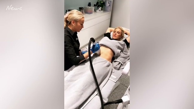 Roxy Jacenko undergoes fat reduction procedure