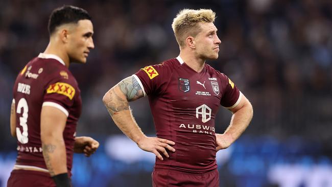 Cameron Munster has fired a shot at Nathan Cleary ahead of game three. (Photo by Mark Kolbe/Getty Images)