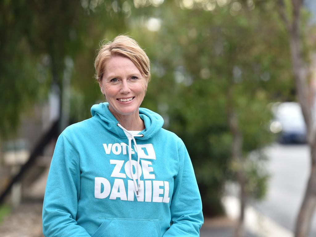 The Climate 200-backed independent candidate for Kooyong Zoe Daniel. Picture: Nicki Connolly