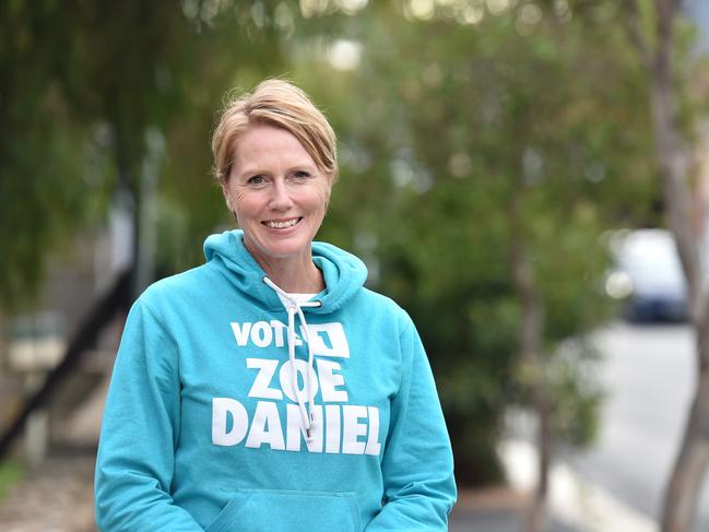 The Climate 200-backed independent candidate for Kooyong Zoe Daniel. Picture: Nicki Connolly