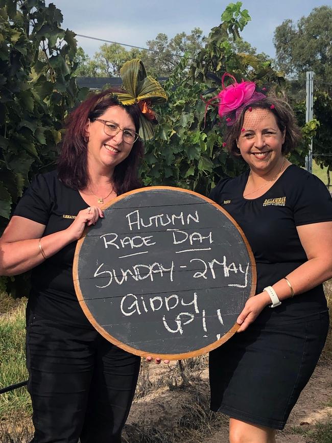 Fourth generation vignerons, Robyn Puglisi-Henderson (left) and Leanne-Puglisi-Gangemi are stoked to be hosting the inaugural charity event at Ballandean Estate Wines, Queensland’s oldest family-owned and operated winery located in the heart of the Granite Belt.