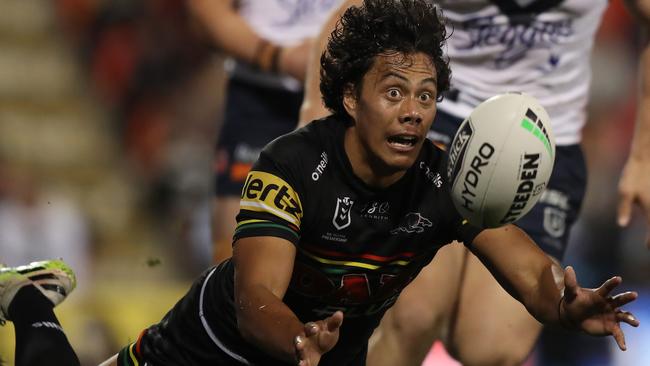 Penrith’s Jarome Luai was among seven additions to the NSW squad. Picture: Brett Costello