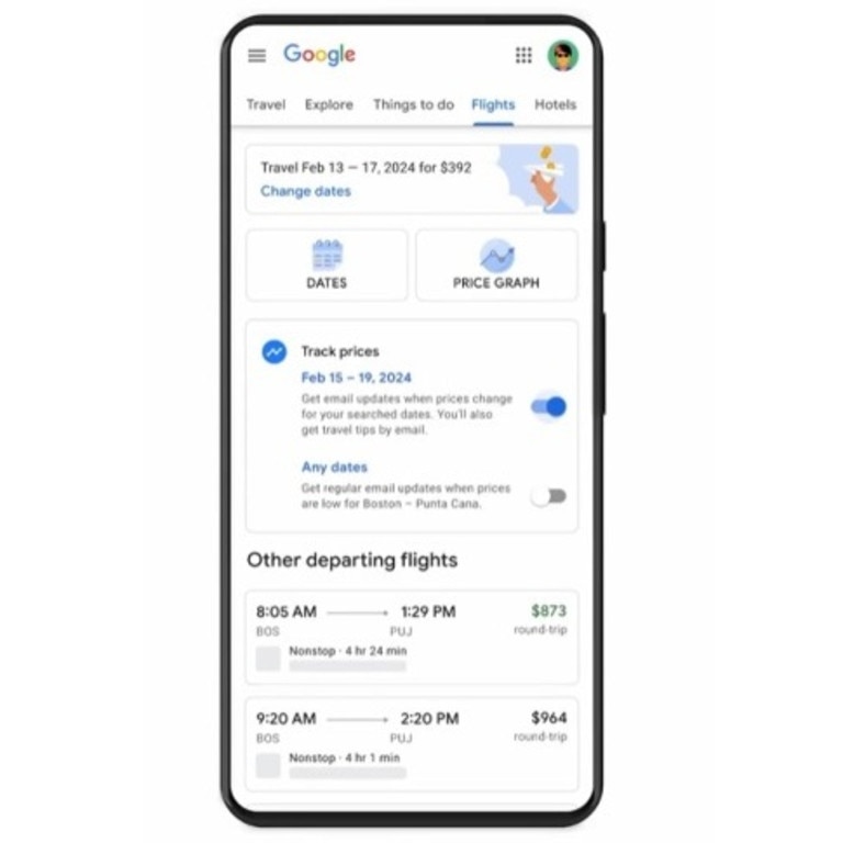 Meanwhile, Google recently revealed it has a new tool to help track the cheapest flights.