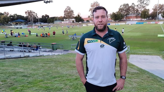 Ipswich Jets wellbeing education officer Josh Chandler is eager to assist players needing help or just a chat about their life issues. Picture: David Lems