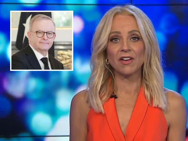 The Project host Carrie Bickmore weighs in on Anthony Albanese Botox rumour