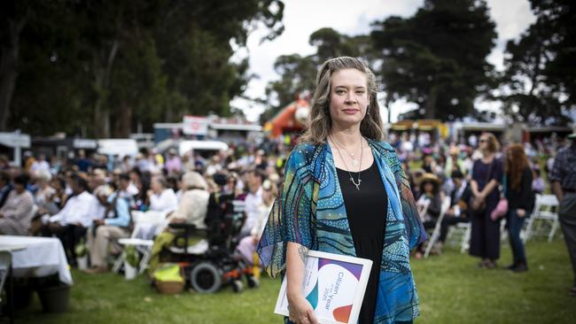 Hobart City Council's citizen of the year Kate Kelly. Picture: LUKE BOWDEN