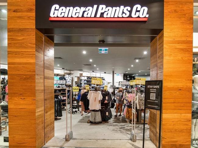 High-profile clothing chain General Pants Co was previously slapped with court action to liquidate.