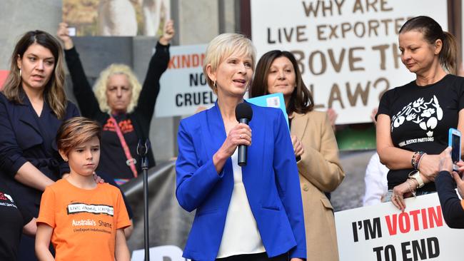 Lyn White, director of strategy at Animals Australia. Picture: AAP