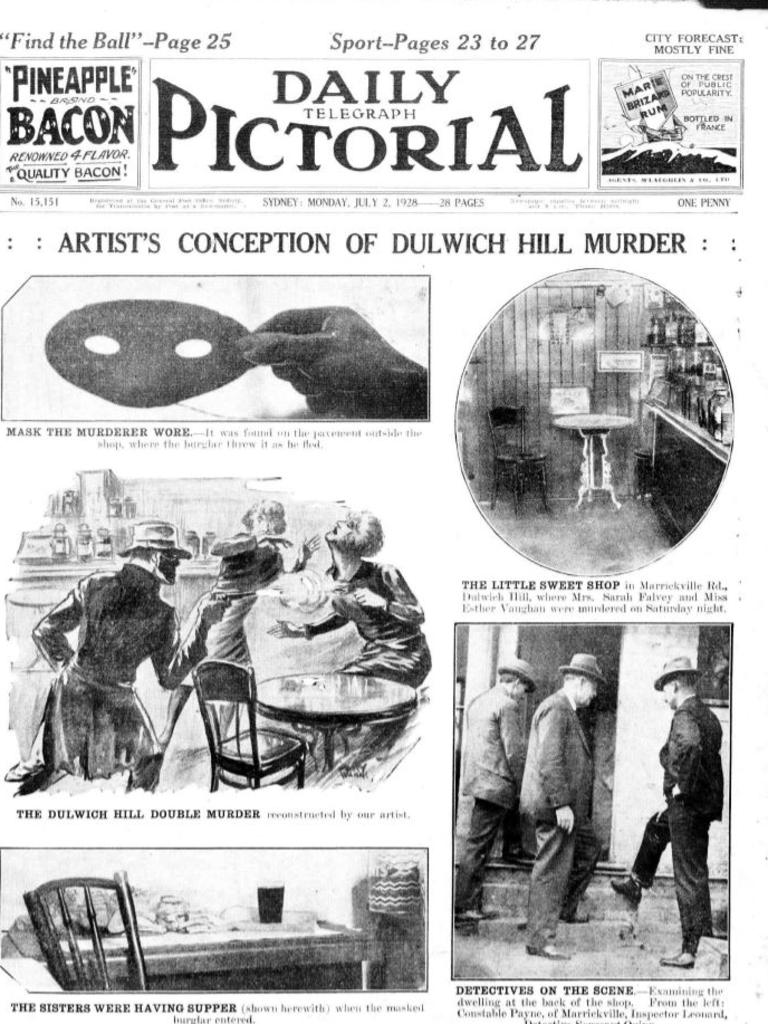 The double murder was covered extensively in the newspapers.