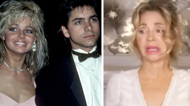 Teri Copley has hit back at John Stamos' cheating claim. Picture: