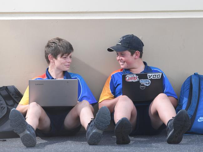 Brothers Daykin and Reece Stanger both attend Ballina Coast High School which improved its NAPLAN scores by 10 per cent over the past five years.