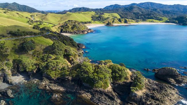 The Bay of Islands, said to have the second bluest skies in the world.